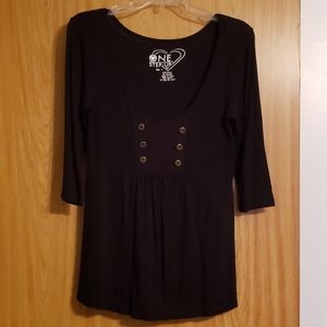 2 for $10-Black Blouse